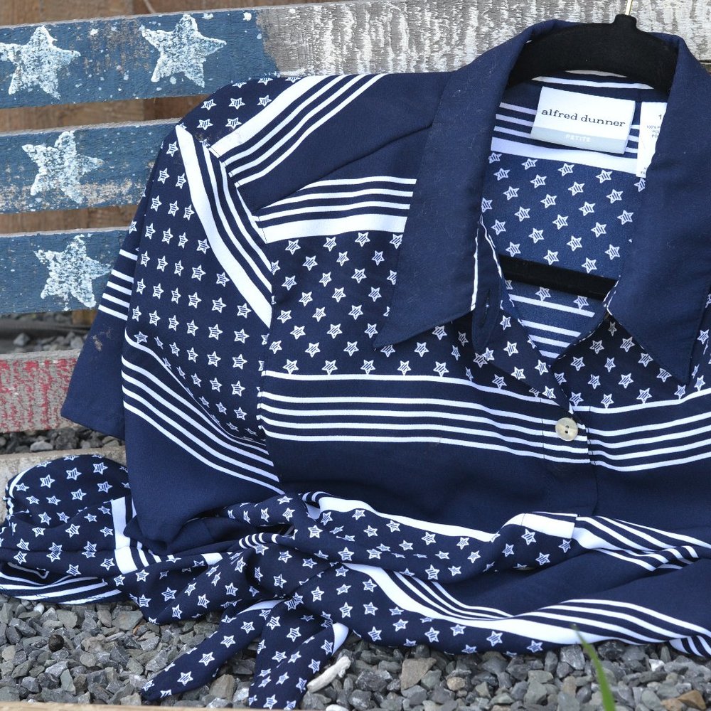 Stars and Stripes Button Down